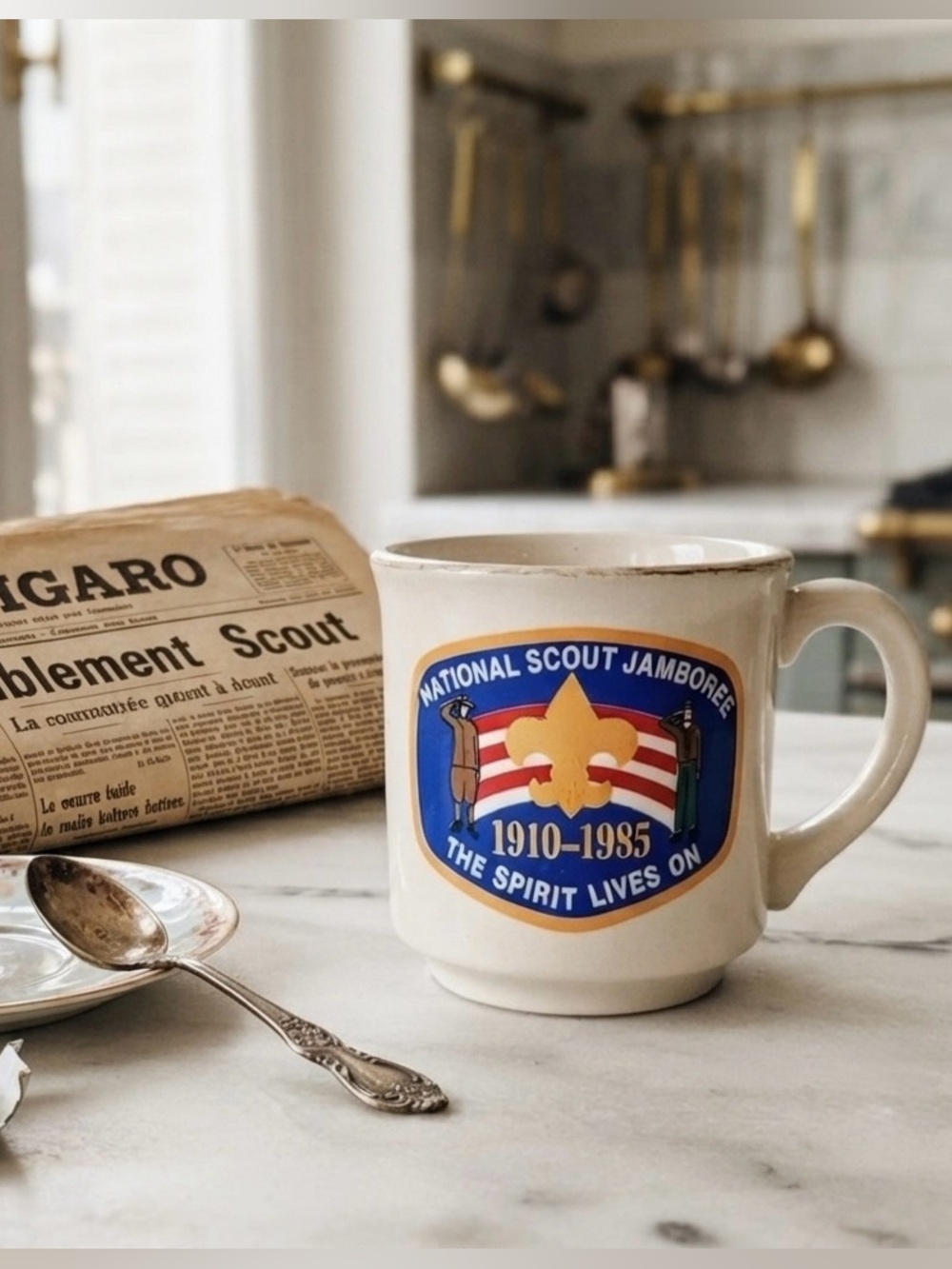 Vintage 1985 National Scout Jamboree Coffee Mug
